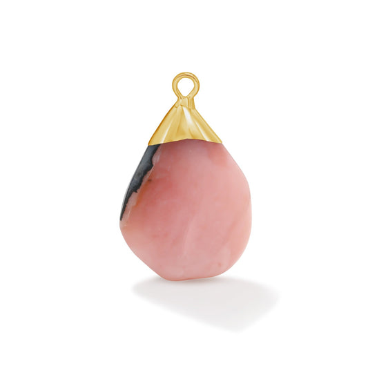 Pink Opal Gemstone - Moon Charged Crystals