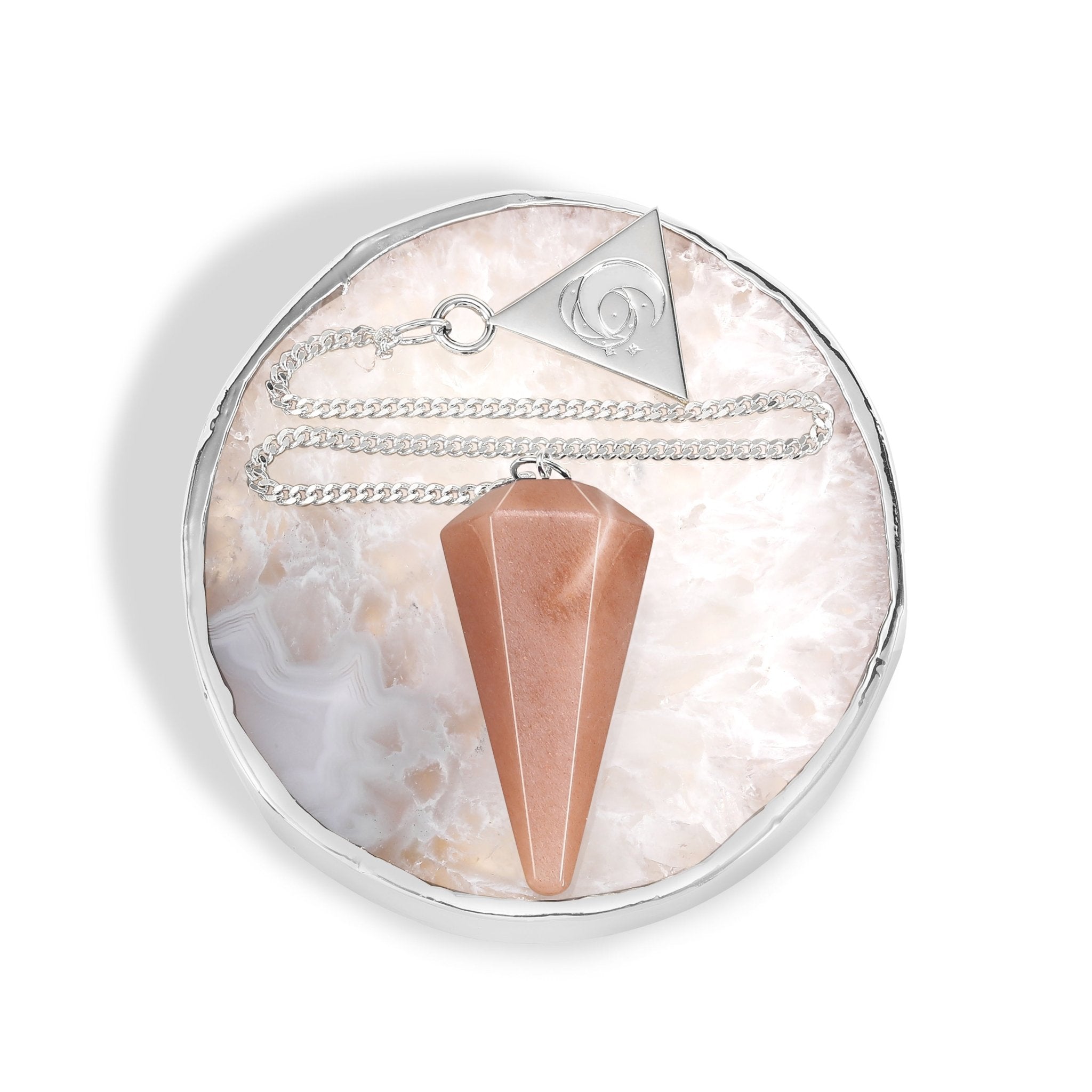 Sunstone Pendulum Kit - Moon Charged Crystals