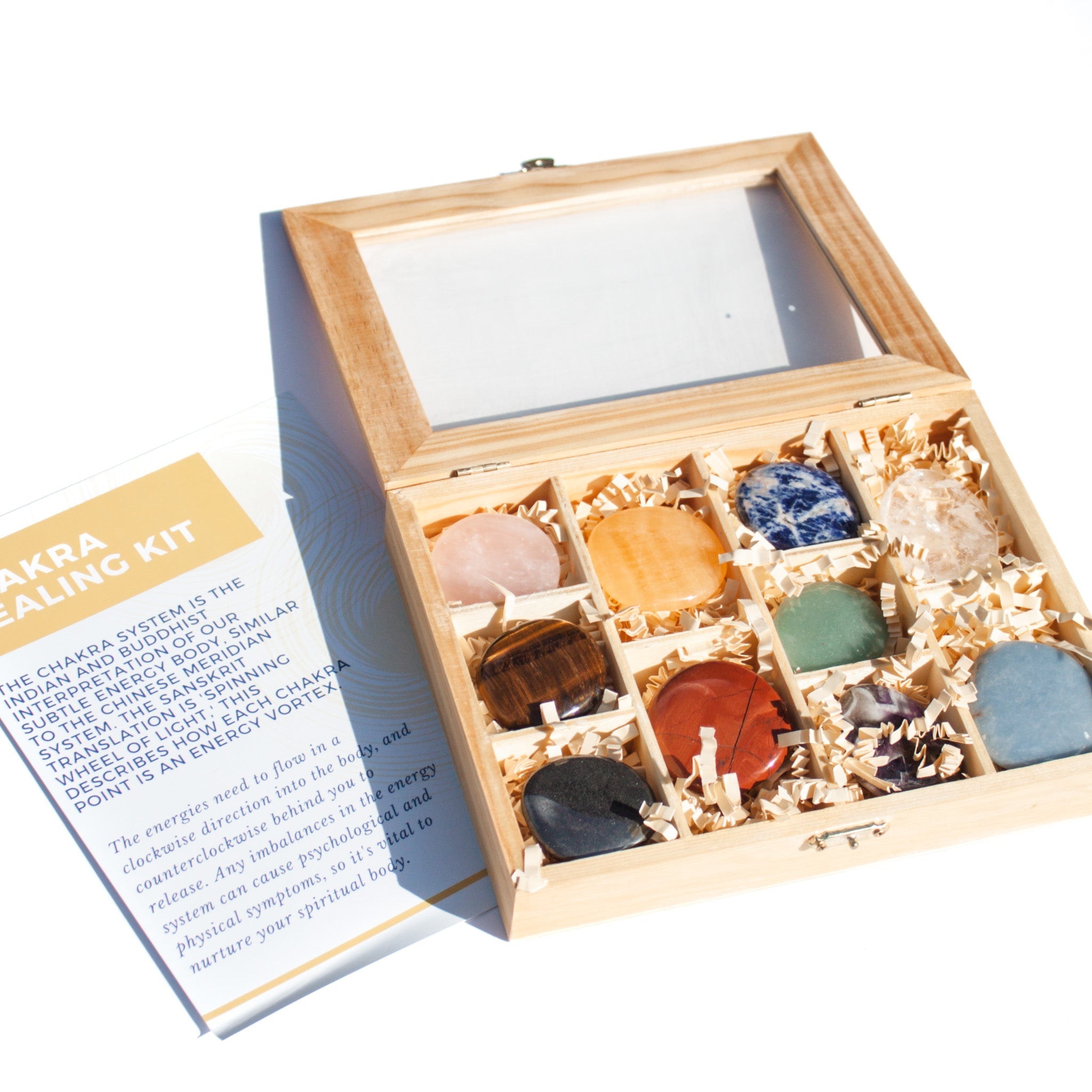 Chakra Healing Crystal Kit - Moon Charged Crystals